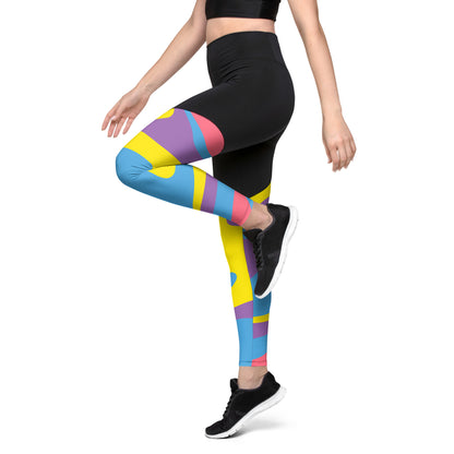 Sports Leggings- Abstract II