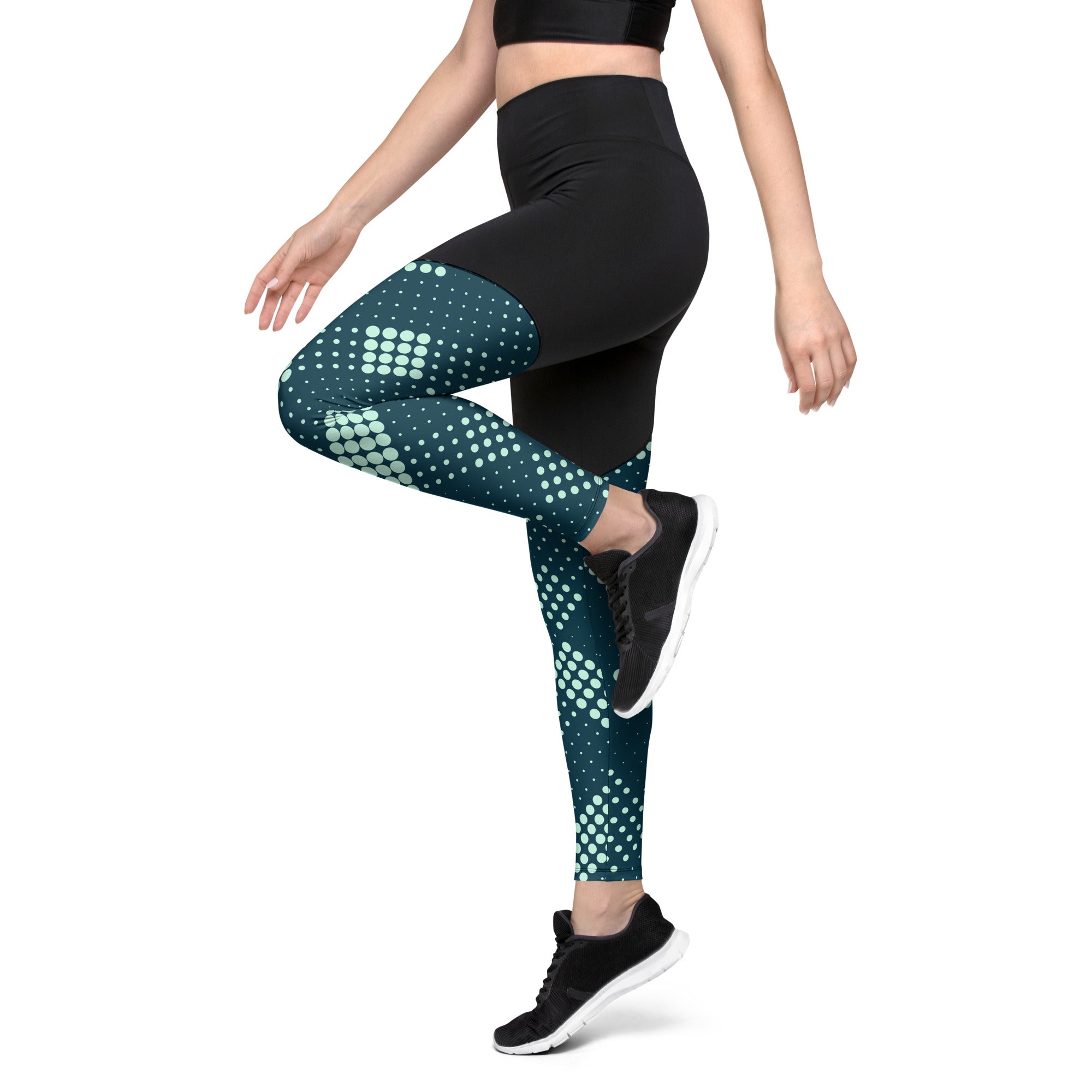 Sports Leggings- Abstract I