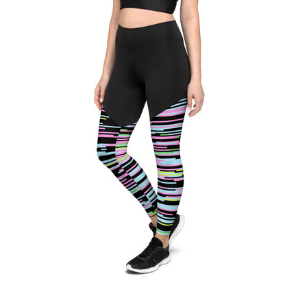 Sports Leggings- Geometric I