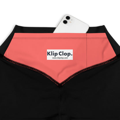 Sports Leggings- Coral