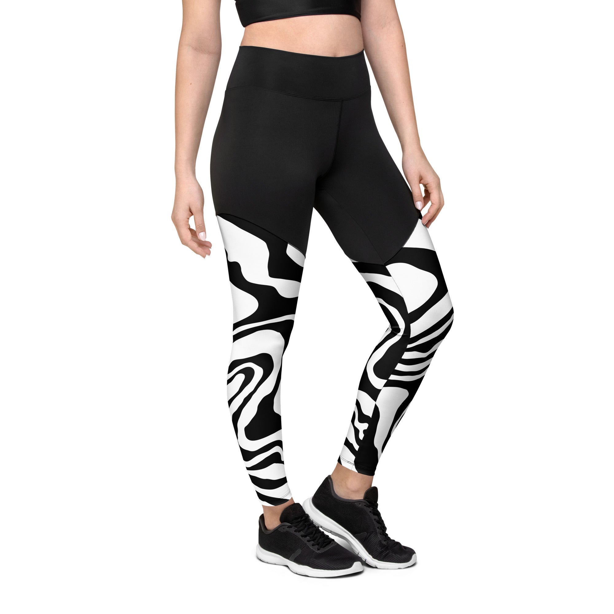 Sports Leggings- Abstract IV