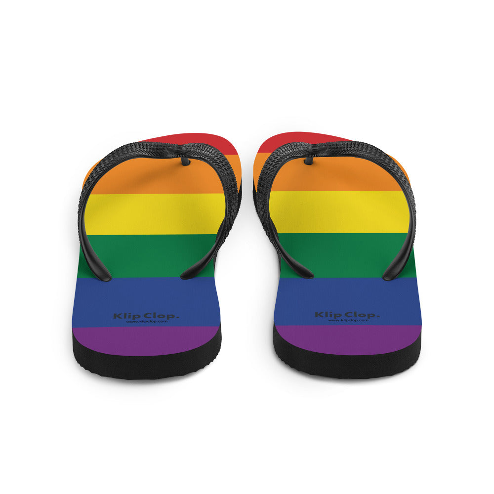 Flip-Flops- Pride Rainbow