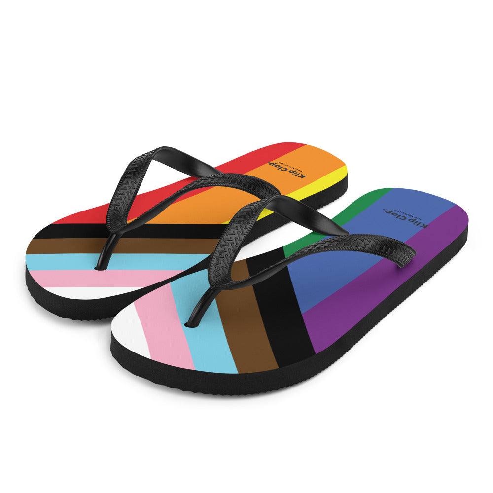 Flip-Flops- Progress Pride