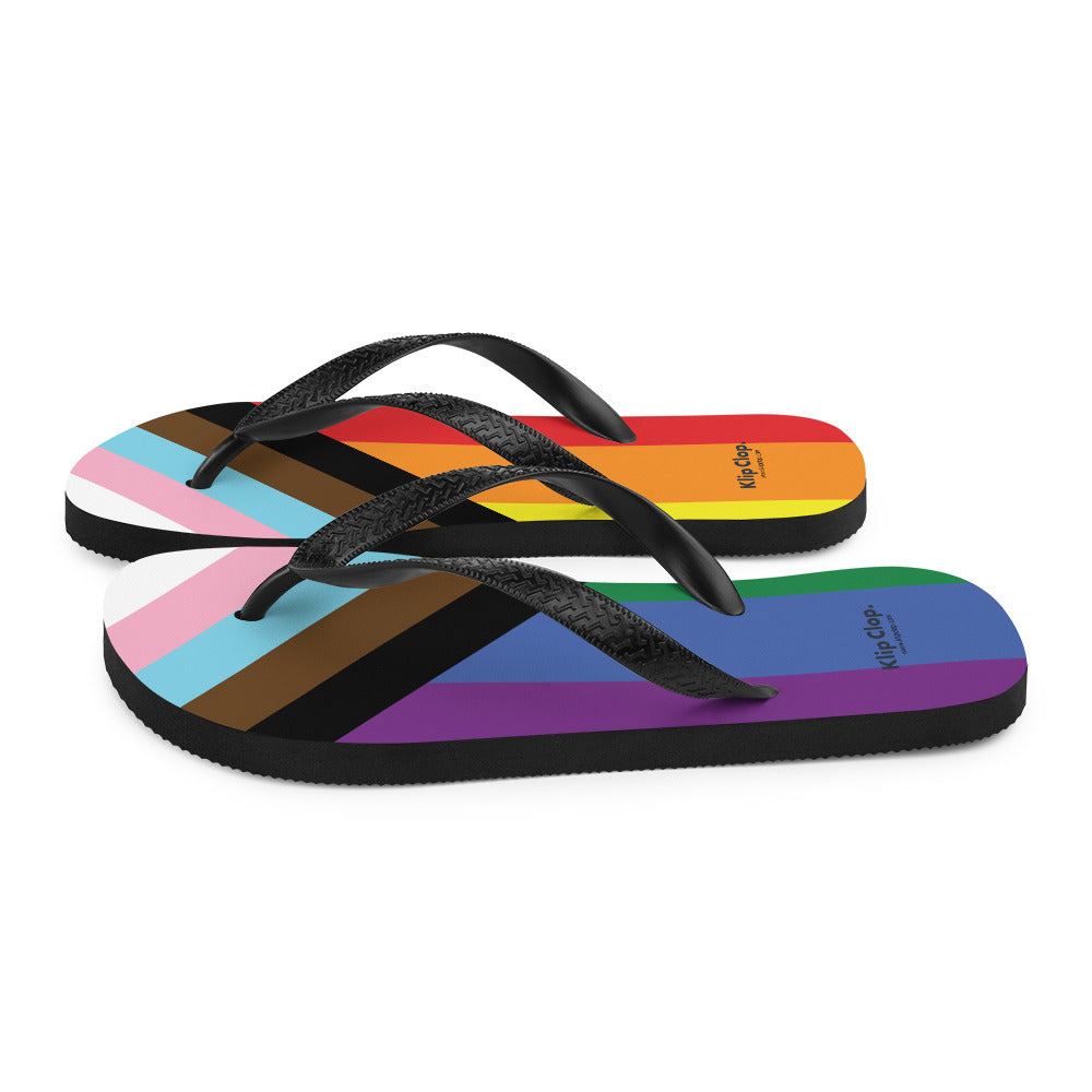 Flip-Flops- Progress Pride