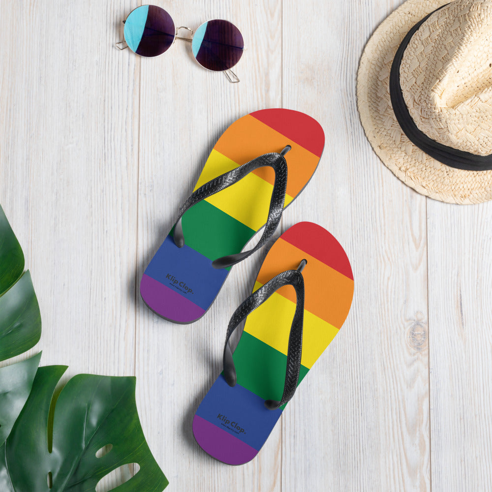 Flip-Flops- Pride Rainbow