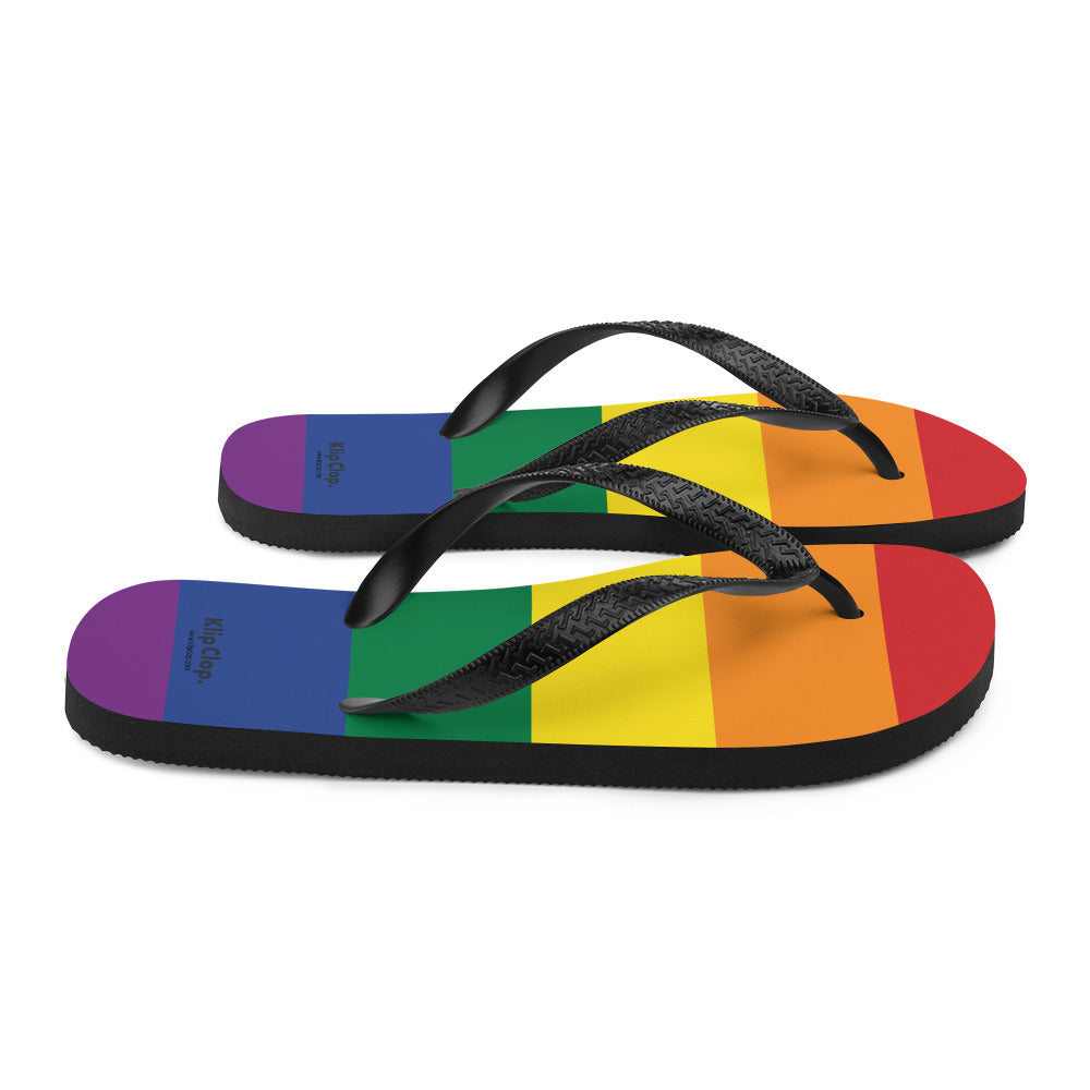 Flip-Flops- Pride Rainbow