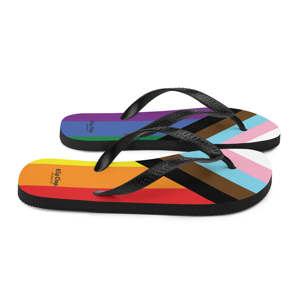 Flip-Flops- Progress Pride