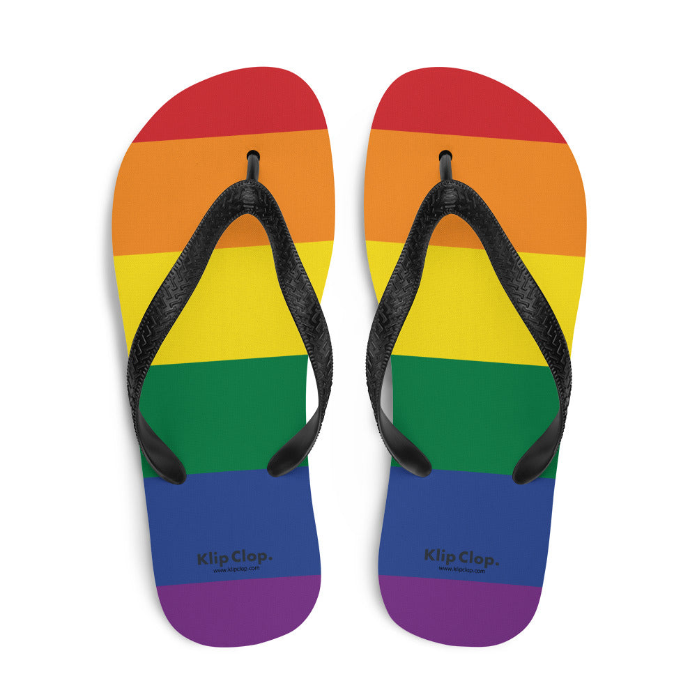 Flip-Flops- Pride Rainbow
