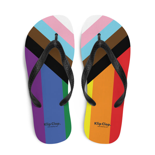 Flip-Flops- Progress Pride