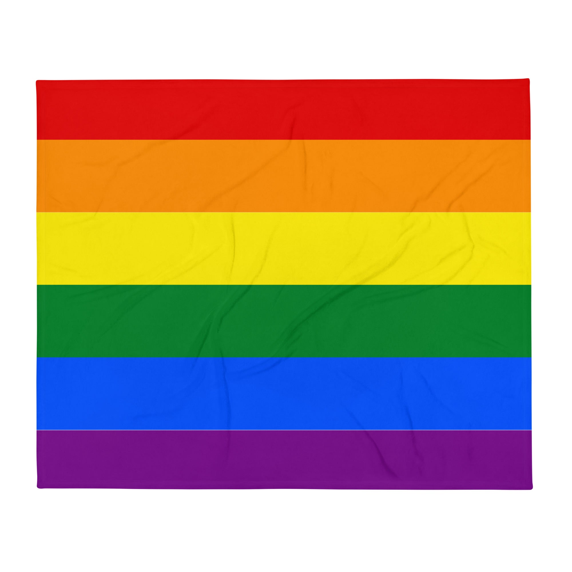 Throw Blanket- Rainbow (50inch x 60inch)