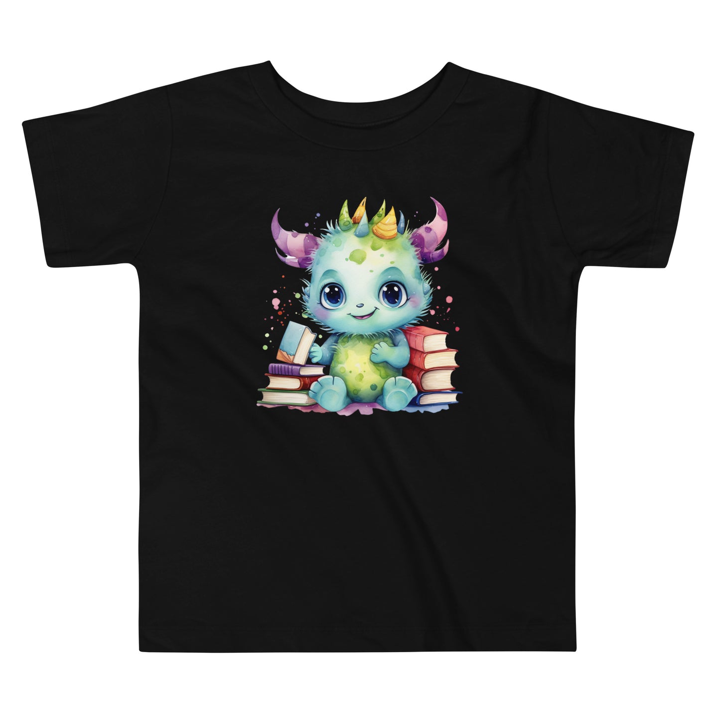 Toddler Short Sleeve Tee- Happy Monster