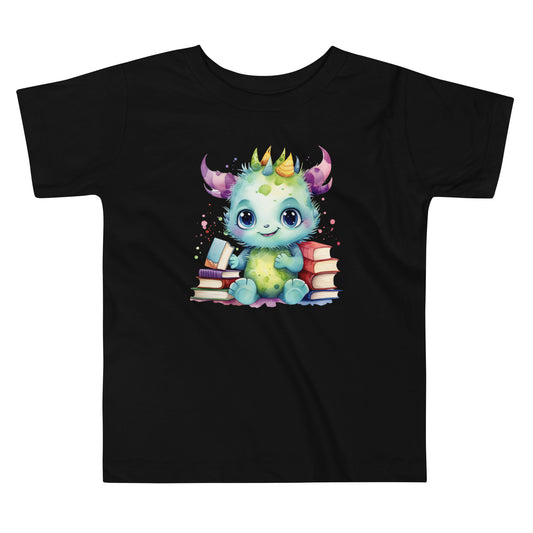 Toddler Short Sleeve Tee- Happy Monster