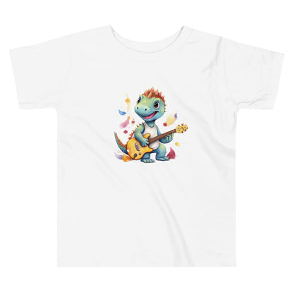 Toddler Short Sleeve Tee- Cute Dinosaur
