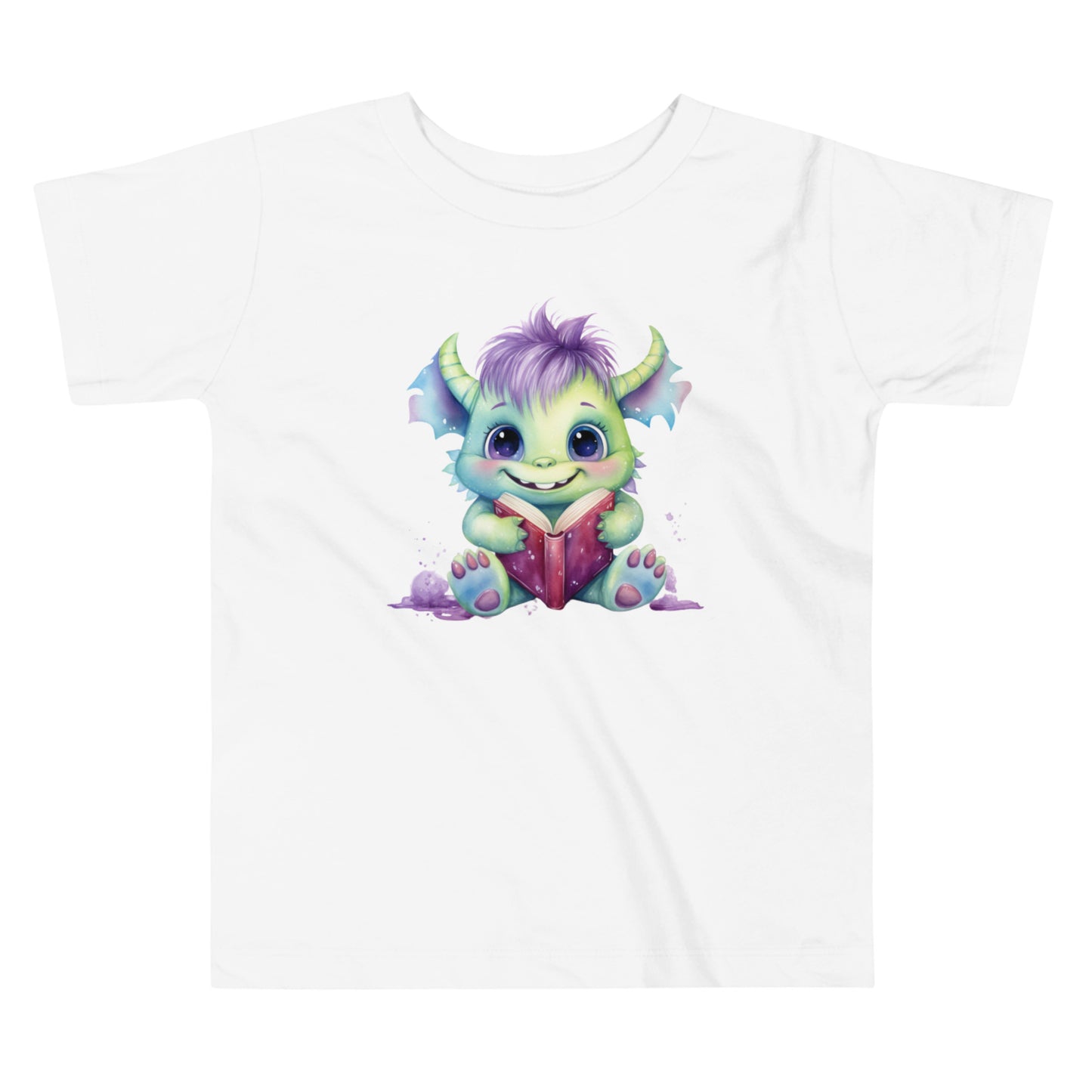 Toddler Short Sleeve Tee- Happy Monster