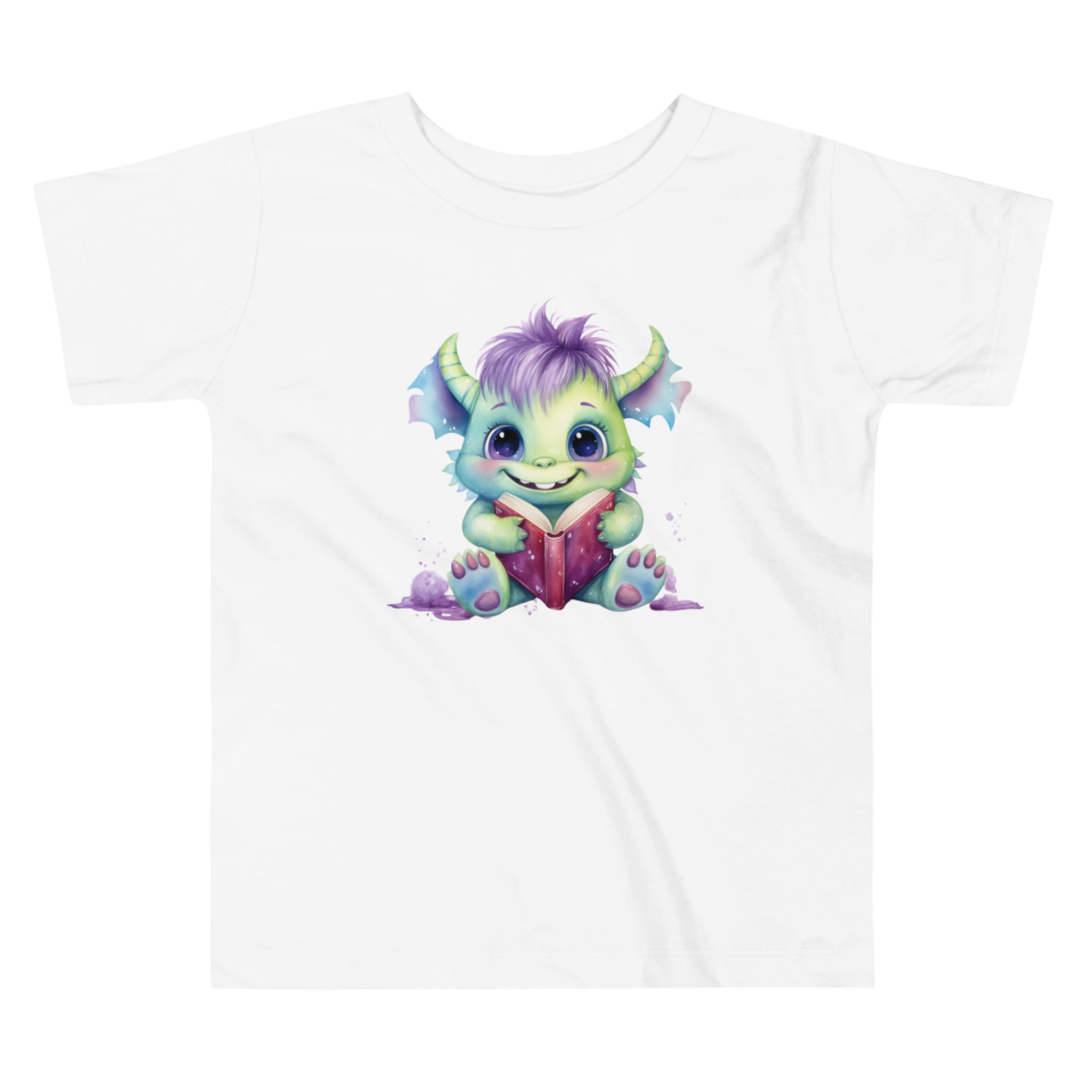 Toddler Short Sleeve Tee- Happy Monster