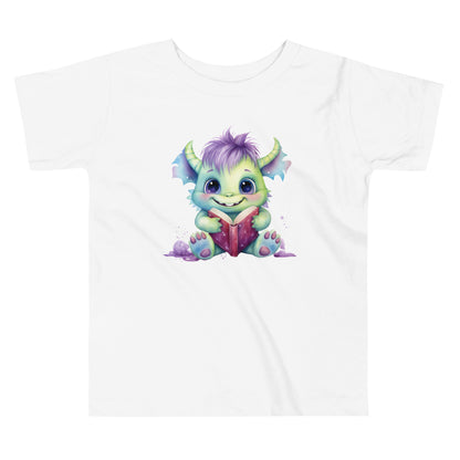 Toddler Short Sleeve Tee- Happy Monster