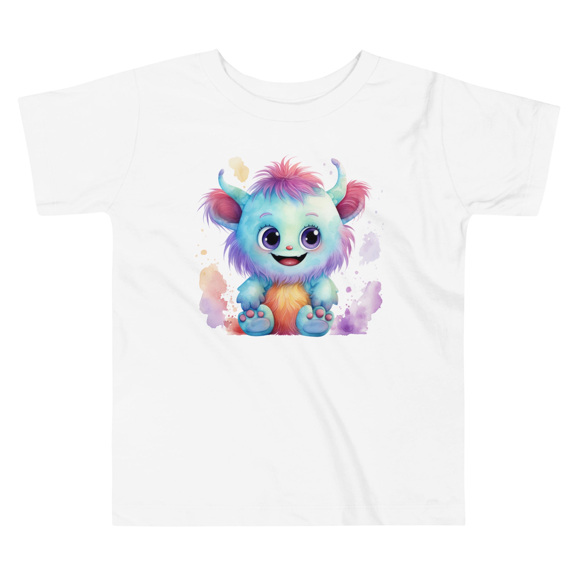 Toddler Short Sleeve Tee- Happy Monster