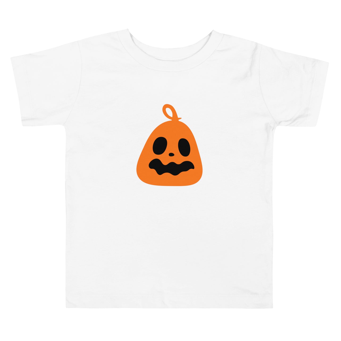 Toddler Short Sleeve Tee-Scary Pumpkin IV