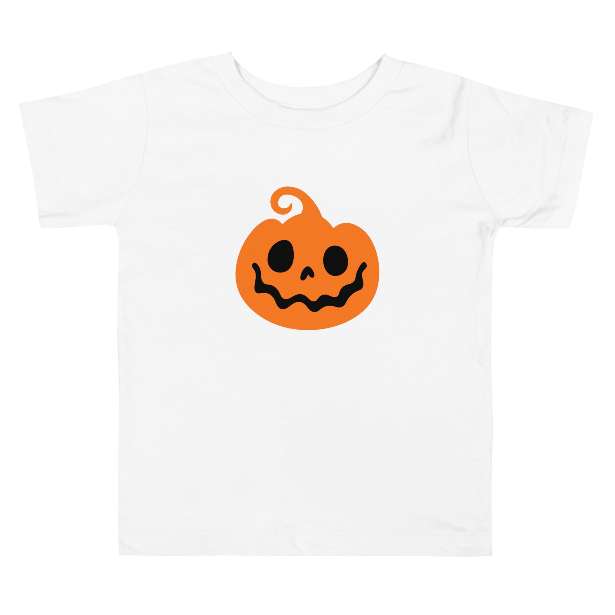 Toddler Short Sleeve Tee-Scary Pumpkin III