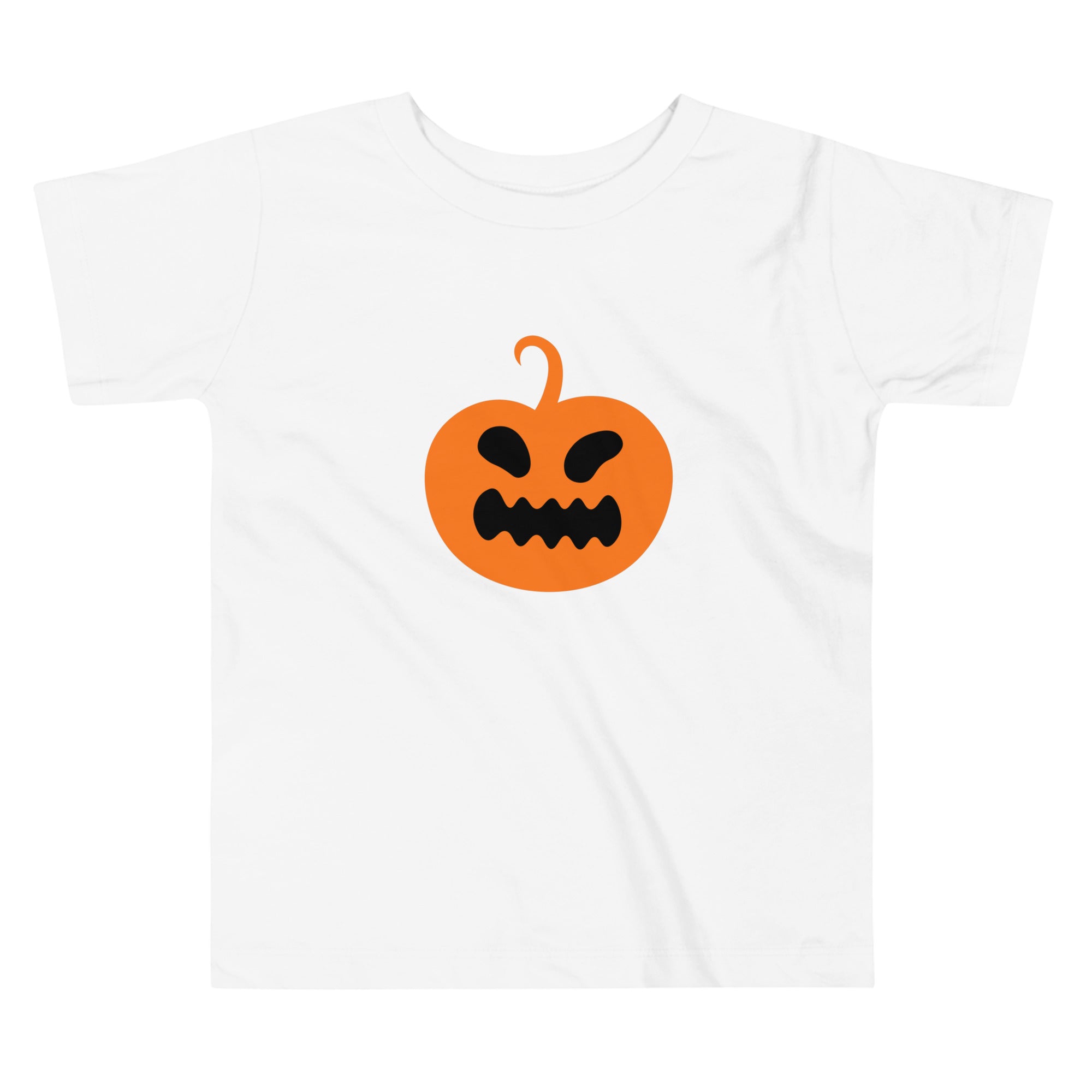 Toddler Short Sleeve Tee-Scary Pumpkin II