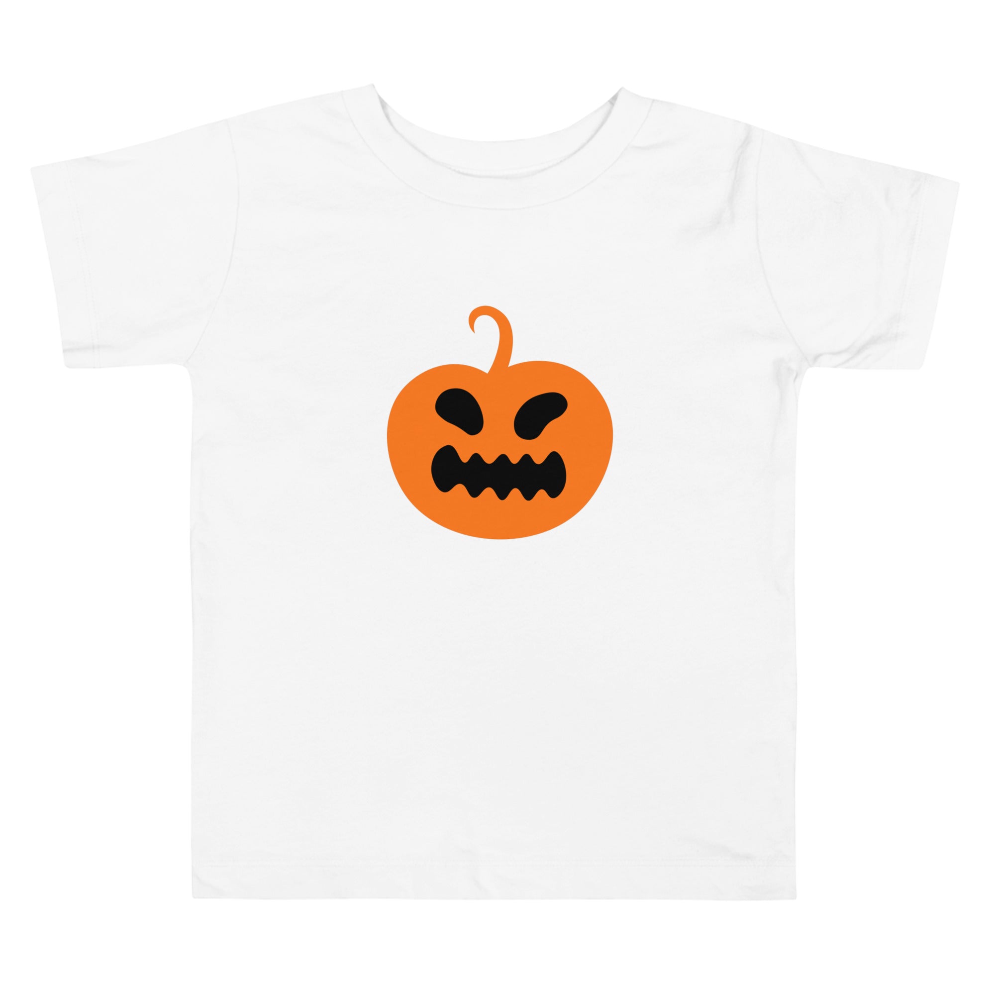 Toddler Short Sleeve Tee-Scary Pumpkin II