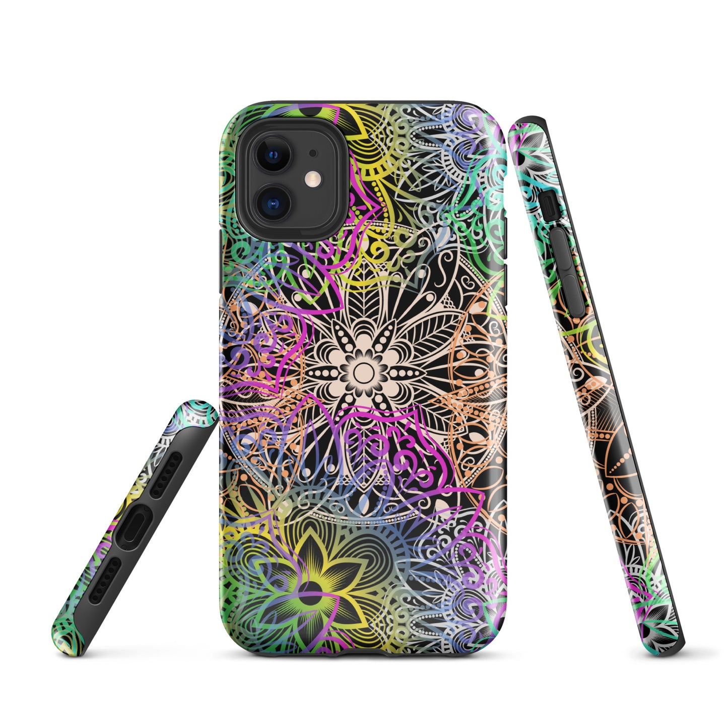 Tough Case for iPhone®- Multicolour Mandala