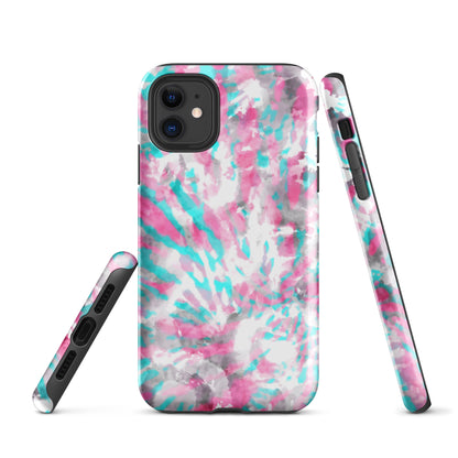 Tough Case for iPhone®- Tie Dye Hangloose III