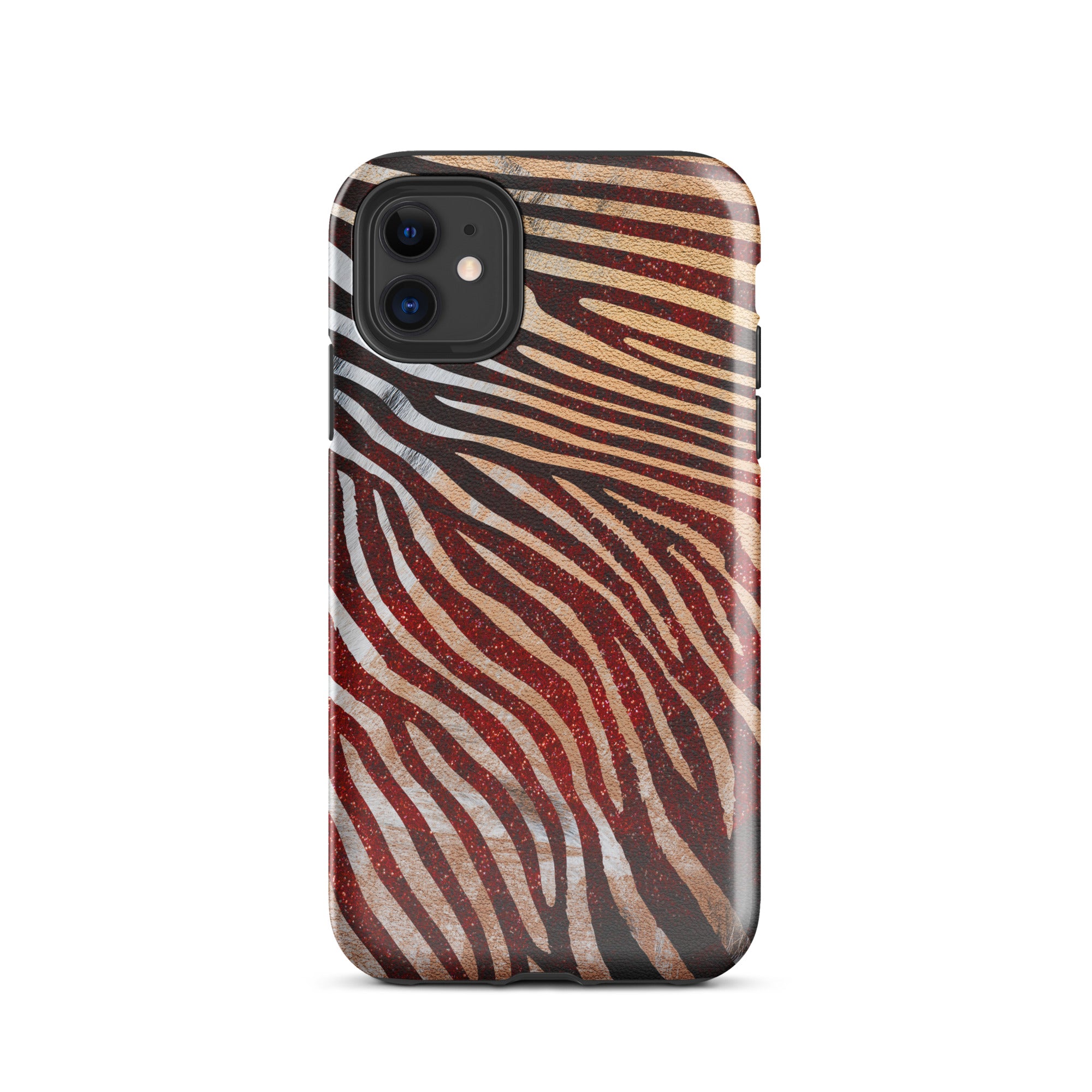 Tough Case for iPhone®- Safari Animal Print Design 01
