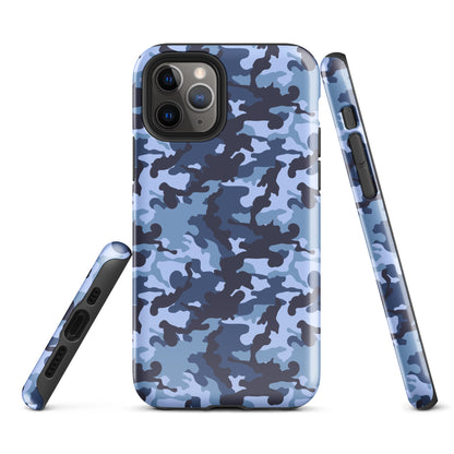 Tough Case for iPhone®- Camo Navy