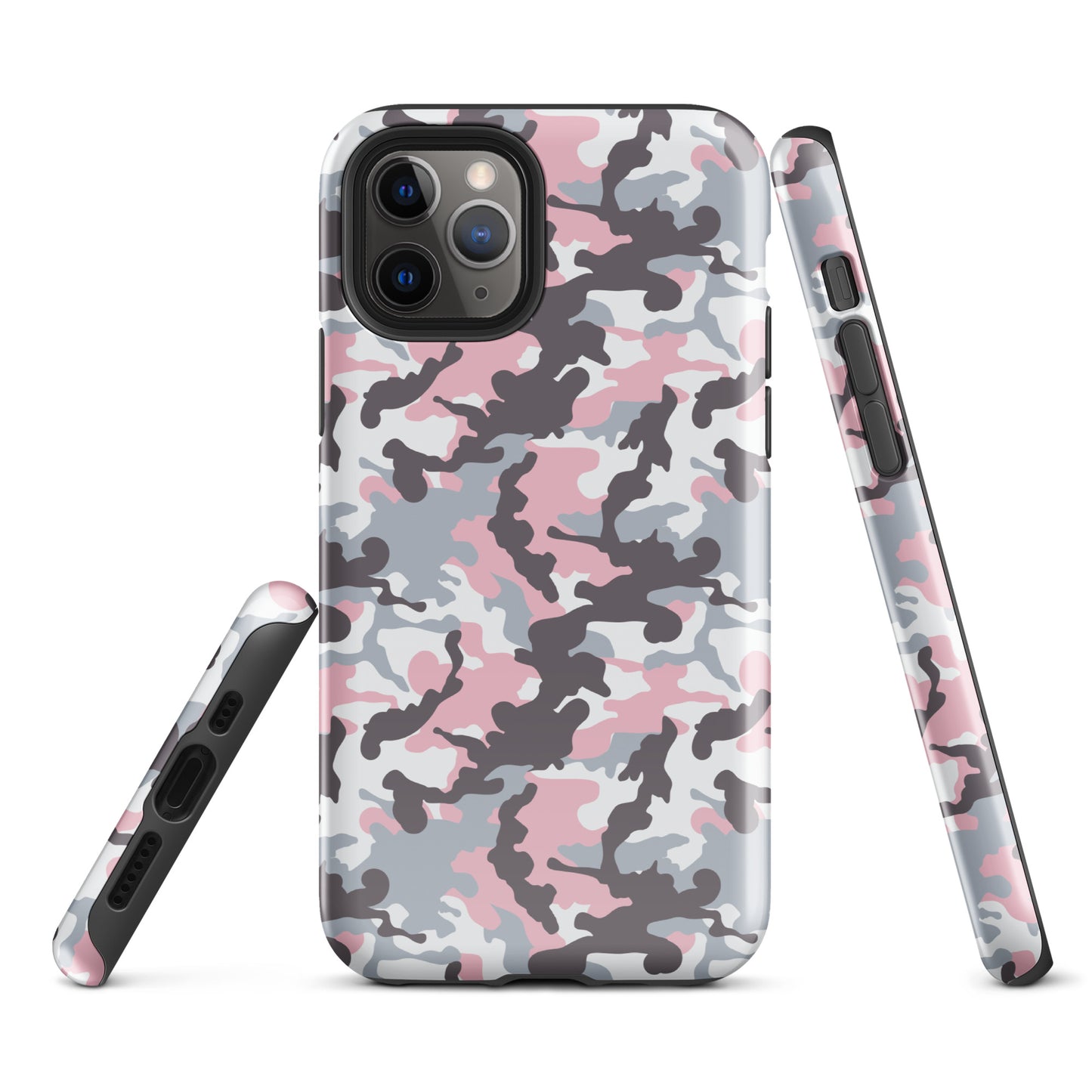 Tough Case for iPhone®- Camo Pink