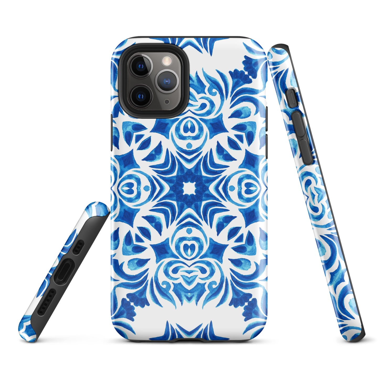 Tough Case for iPhone®- Majolica Pattern III