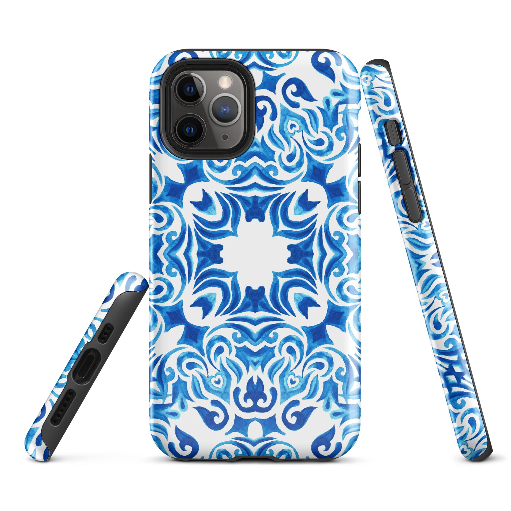 Tough Case for iPhone®- Majolica Pattern IV