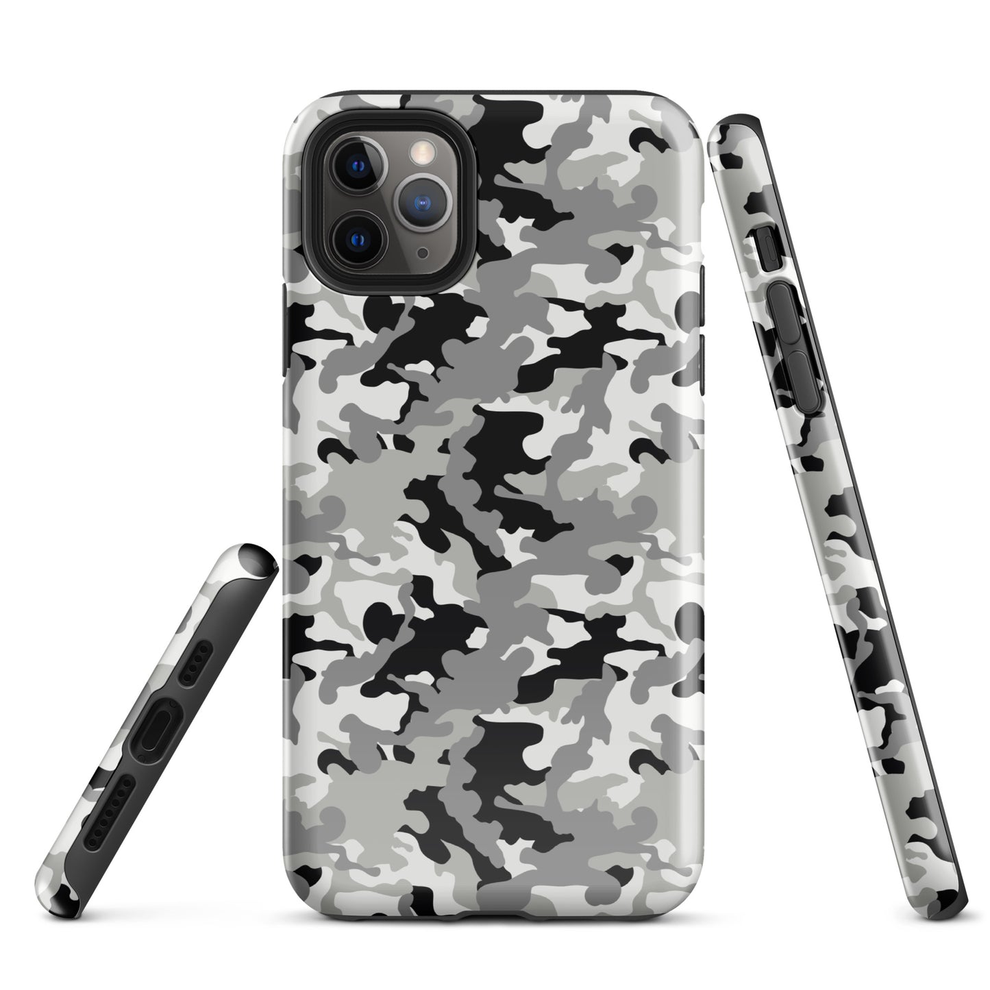 Tough Case for iPhone®- Camo Black