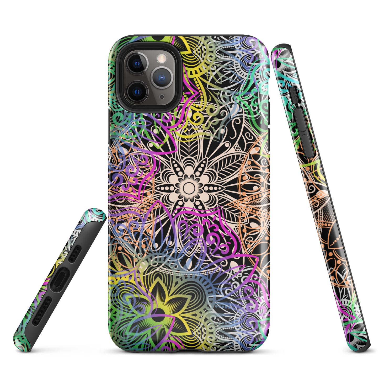 Tough Case for iPhone®- Multicolour Mandala