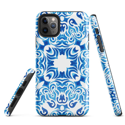 Tough Case for iPhone®- Majolica Pattern IV