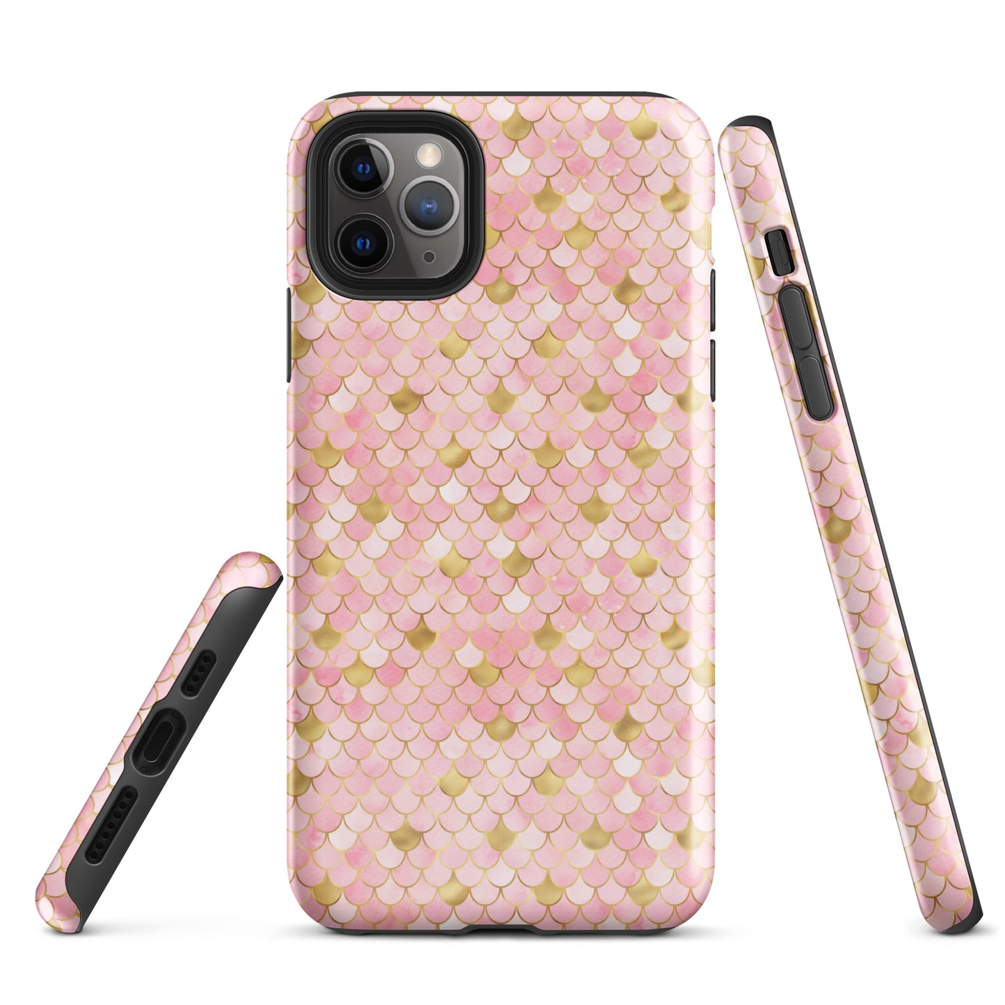 Tough Case for iPhone®- Mermaid Skin Pink
