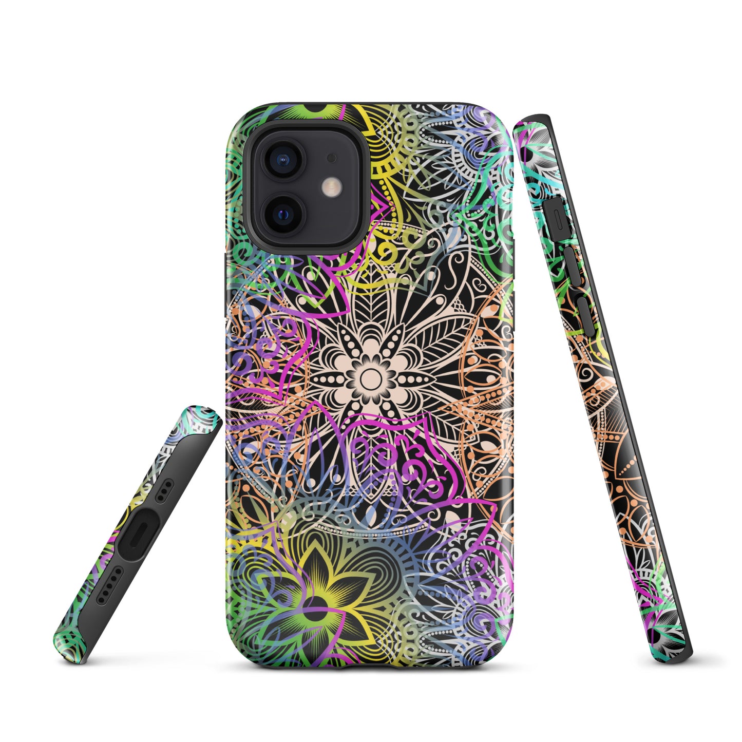 Tough Case for iPhone®- Multicolour Mandala
