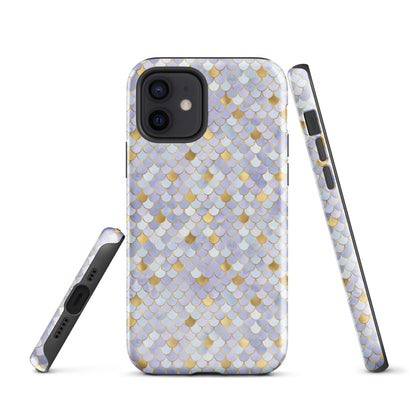 Tough Case for iPhone®- Mermaid Skin Purple