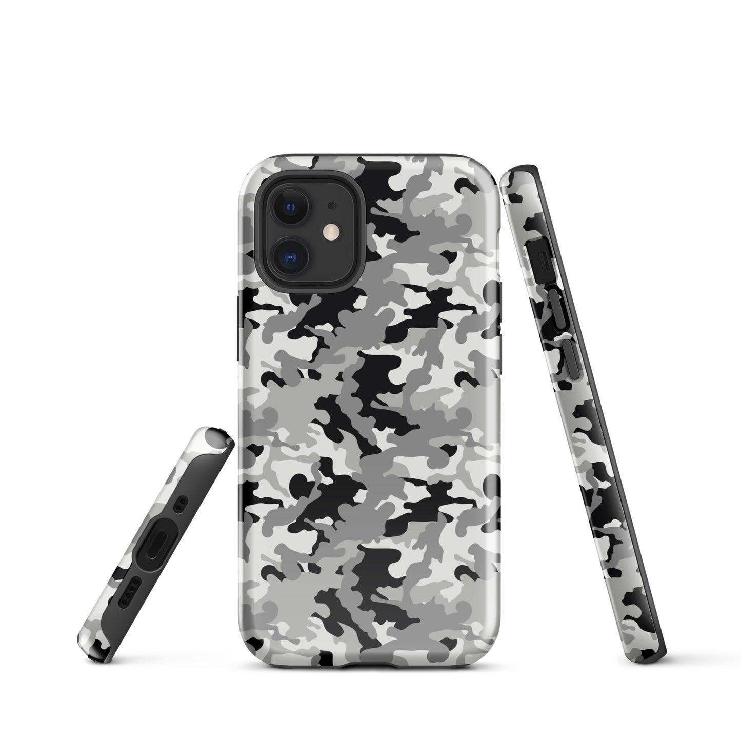 Tough Case for iPhone®- Camo Black