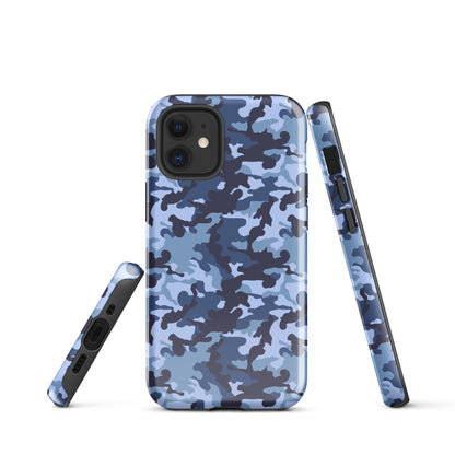 Tough Case for iPhone®- Camo Navy