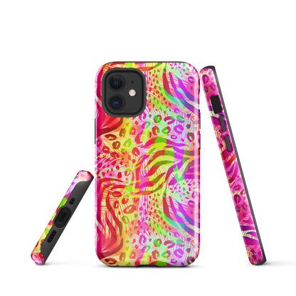 Tough Case for iPhone®- Animal Print Pattern I