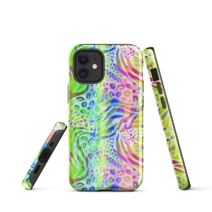 Tough Case for iPhone®- Animal Print Pattern II