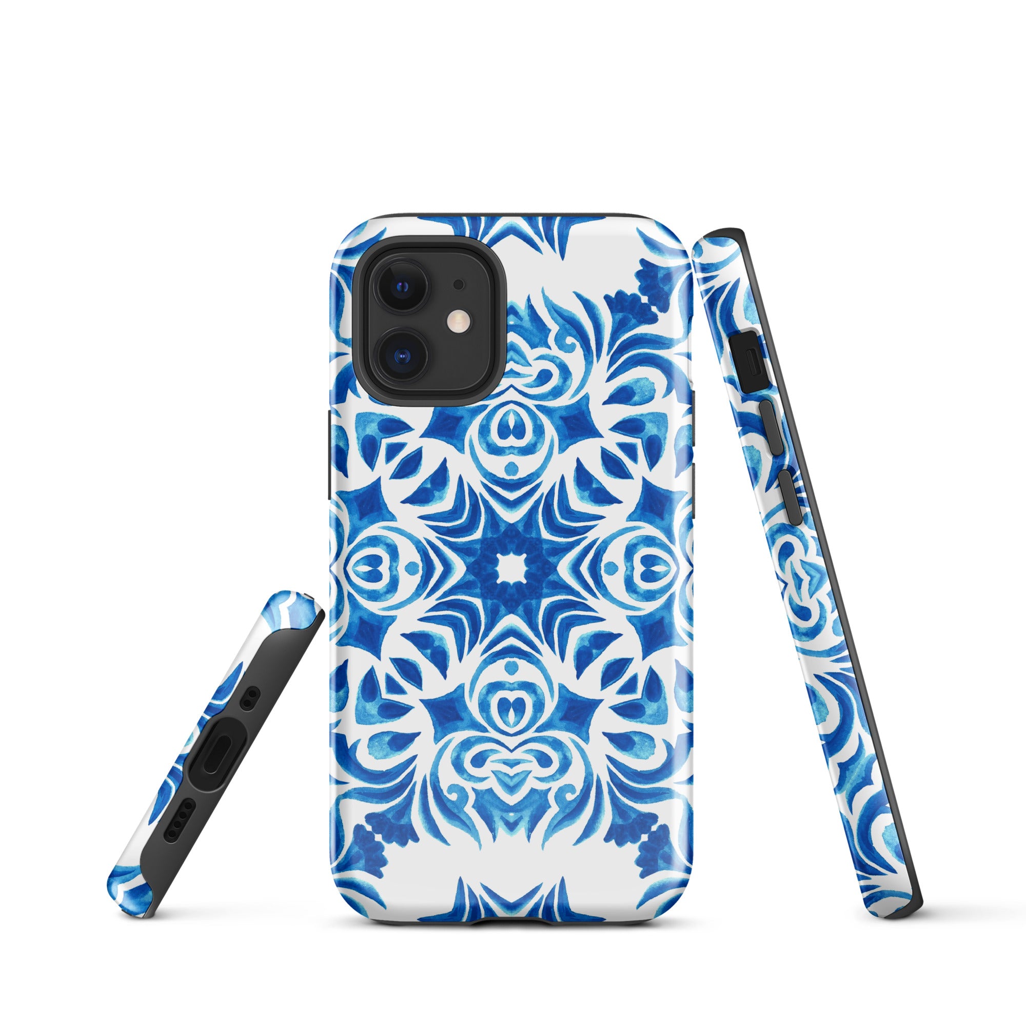 Tough Case for iPhone®- Majolica Pattern III