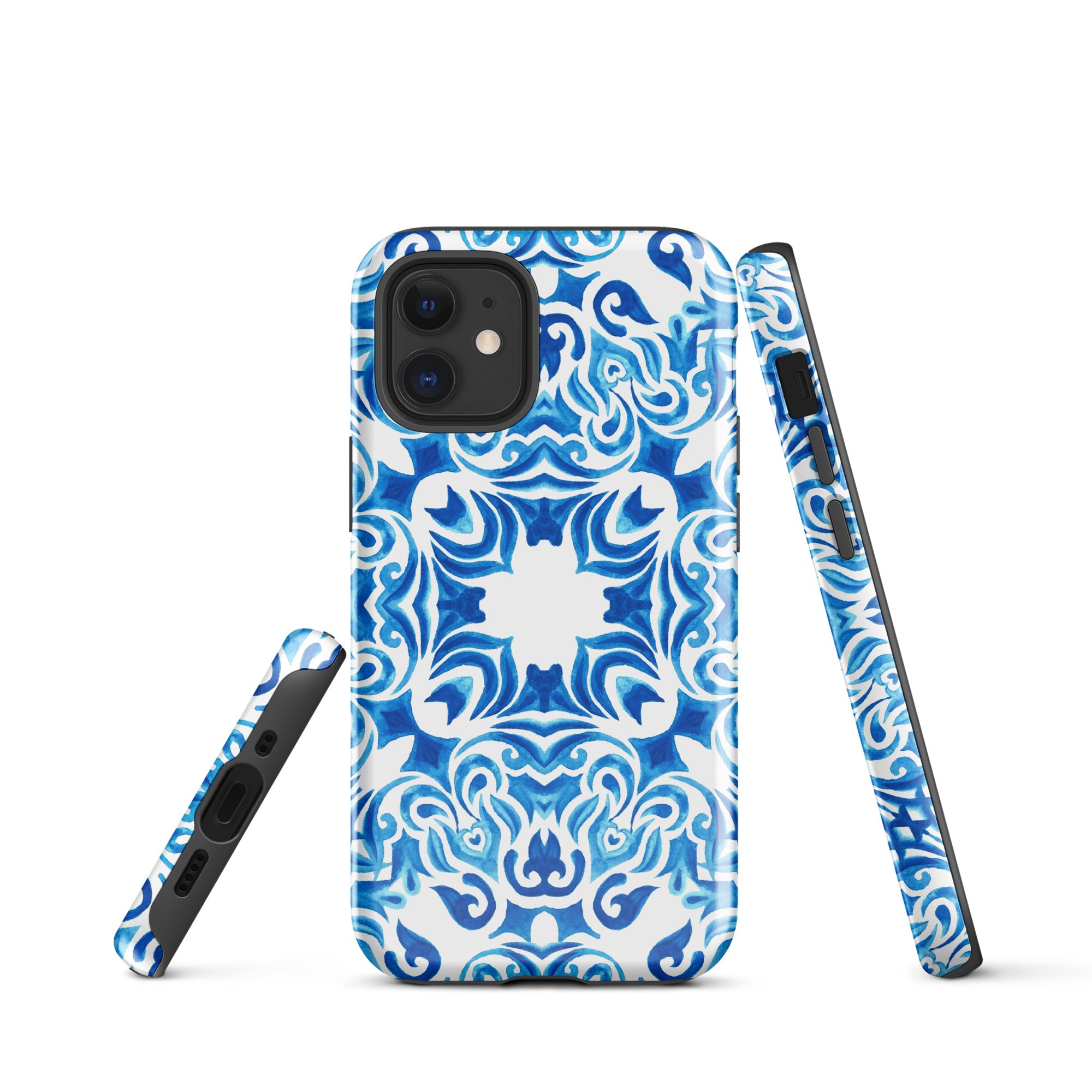 Tough Case for iPhone®- Majolica Pattern 04