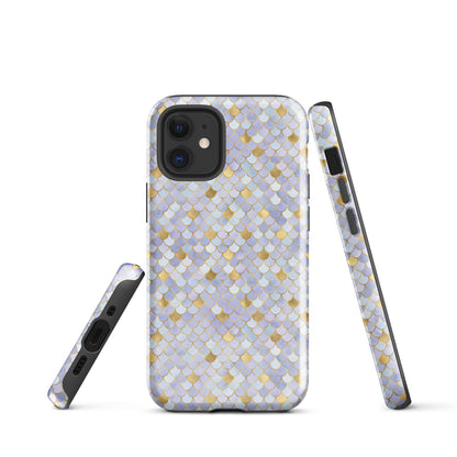 Tough Case for iPhone®- Mermaid Skin Purple