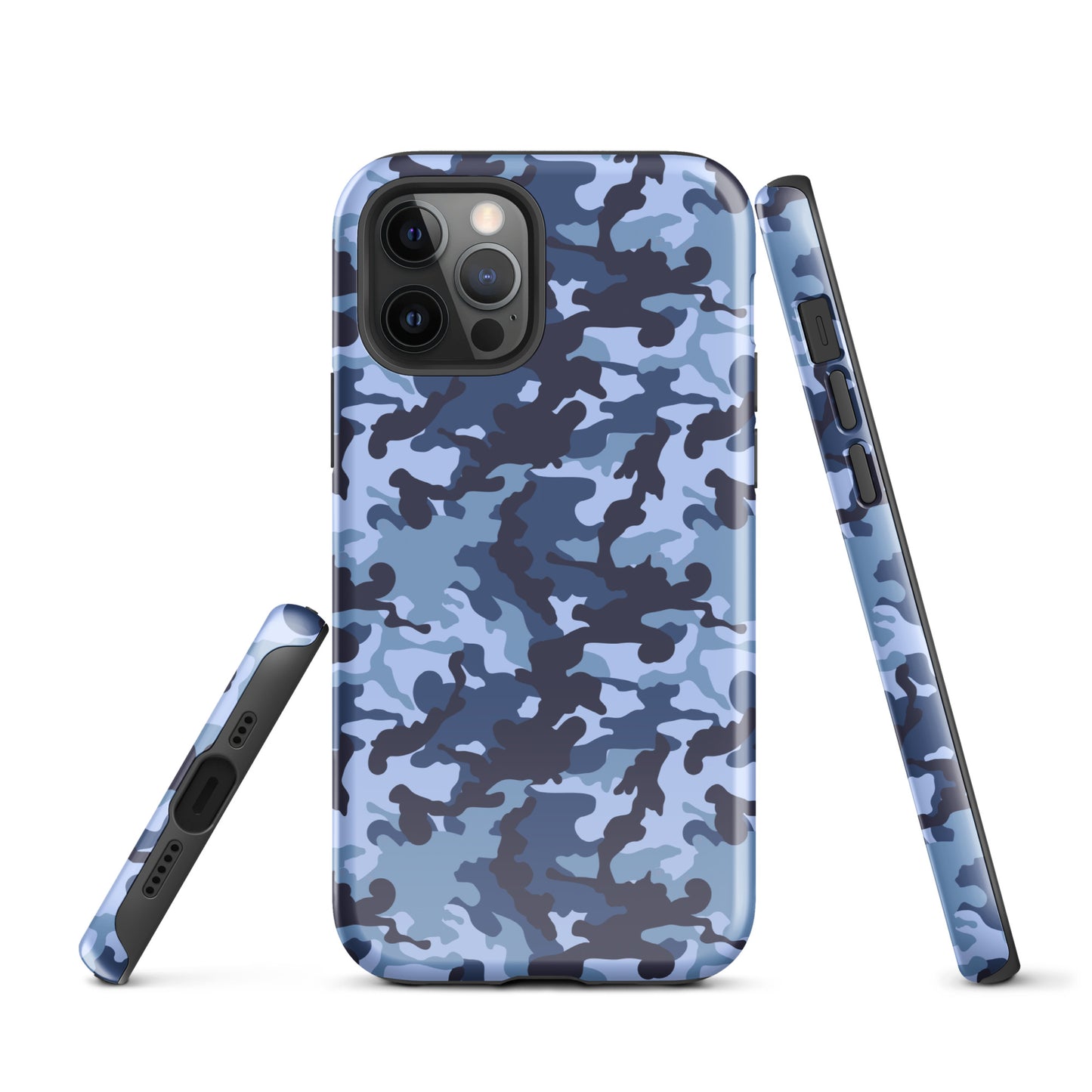 Tough Case for iPhone®- Camo Navy