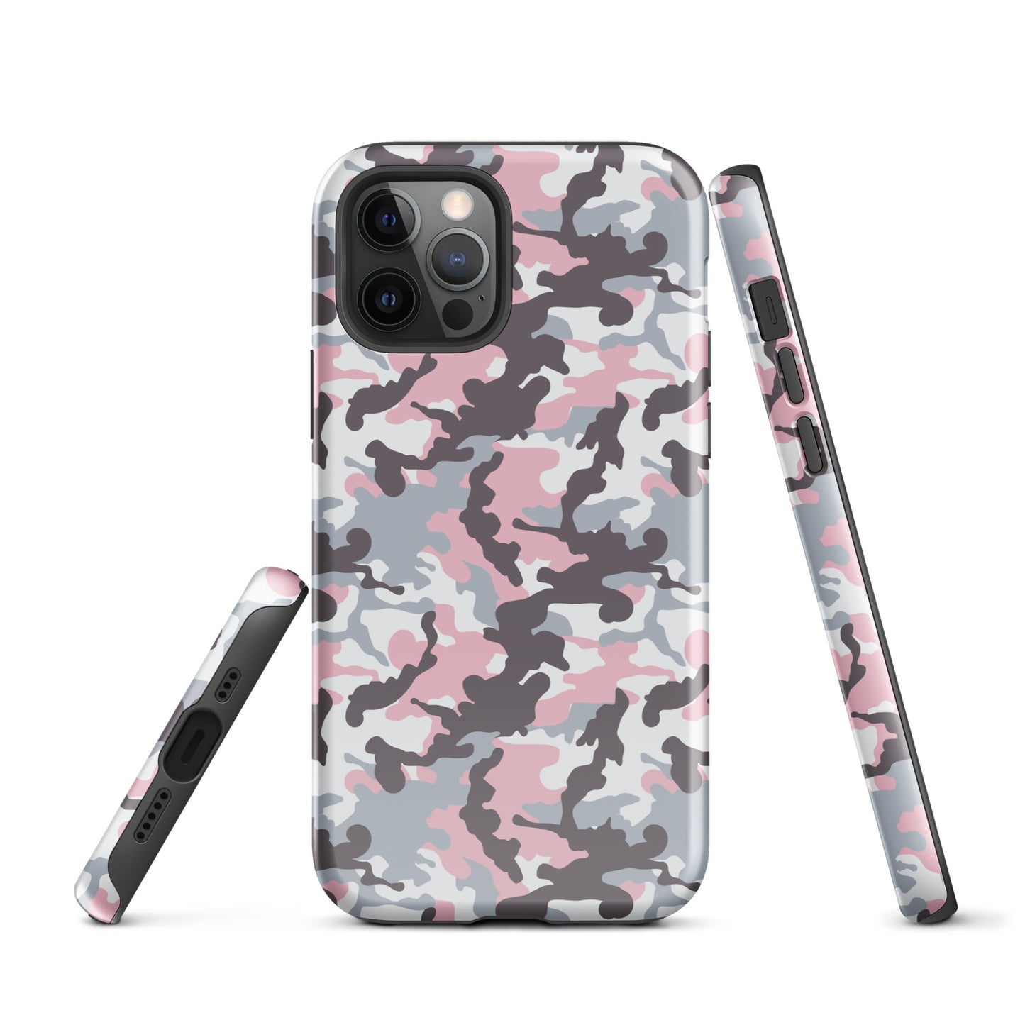 Tough Case for iPhone®- Camo Pink