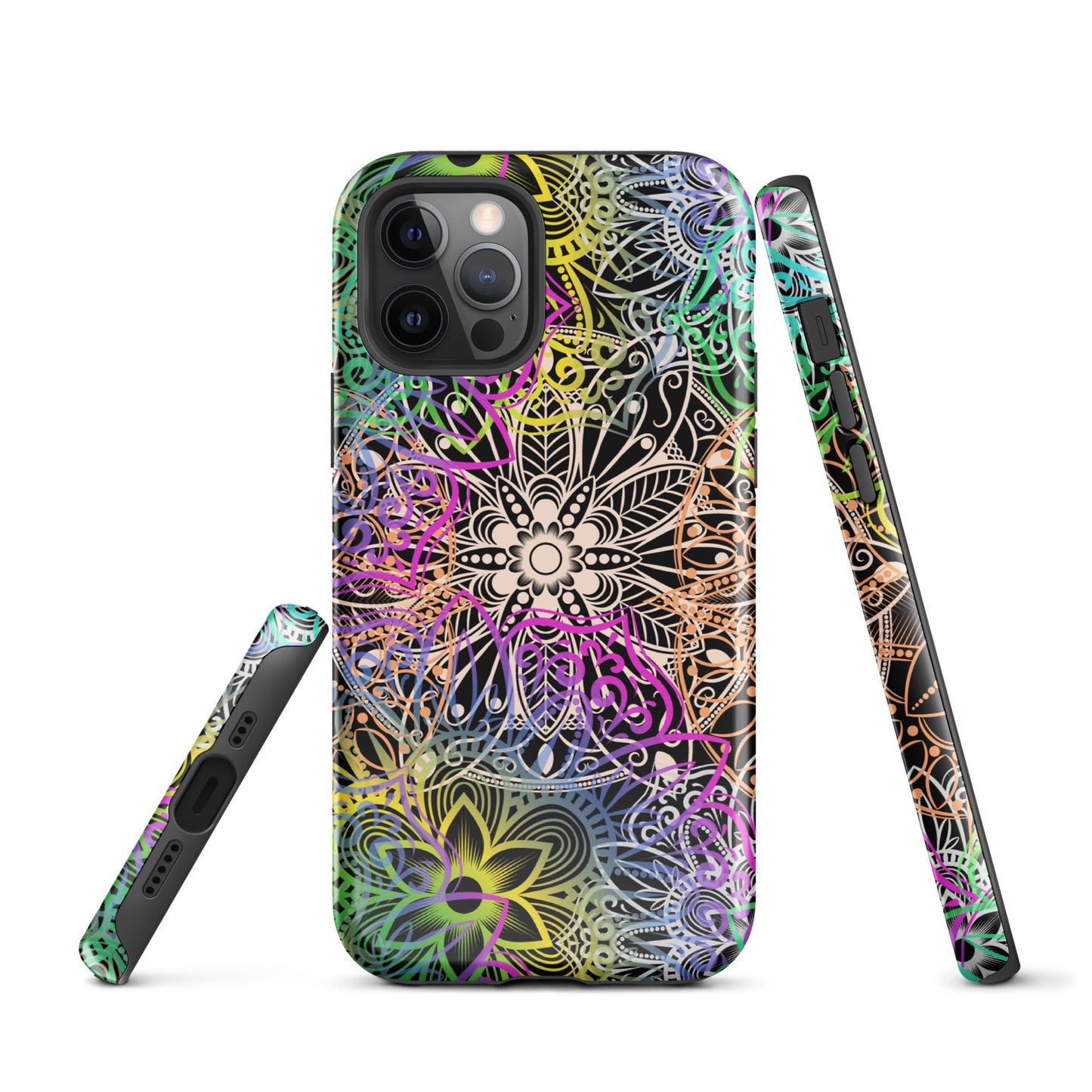 Tough Case for iPhone®- Multicolour Mandala