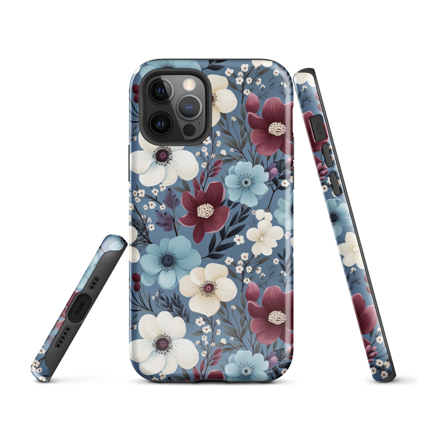 Tough Case for iPhone®- Floral Pattern II