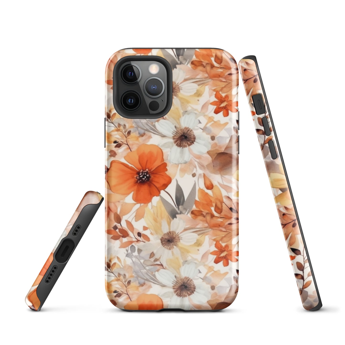 Tough Case for iPhone®- Floral Pattern I